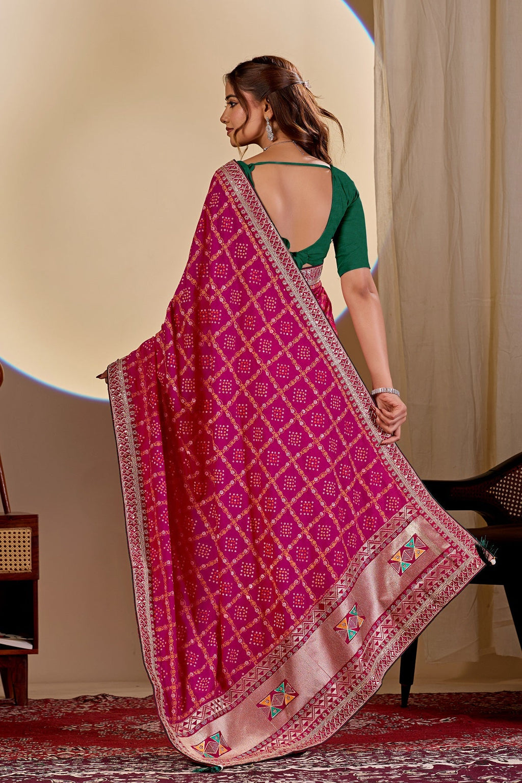 Dwija Fashion Women'S Party Wear Zari Weaving Silk Designer Saree With The Unstitched Blouse-Teal | Grocsy