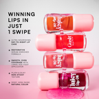 Gush Beauty Balmy Glossy Tinted Lip Oil - Rose Mauve | Grocsy
