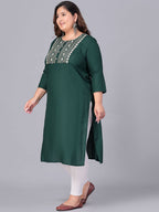 Sztori Women Thread Work Kurta | Grocsy