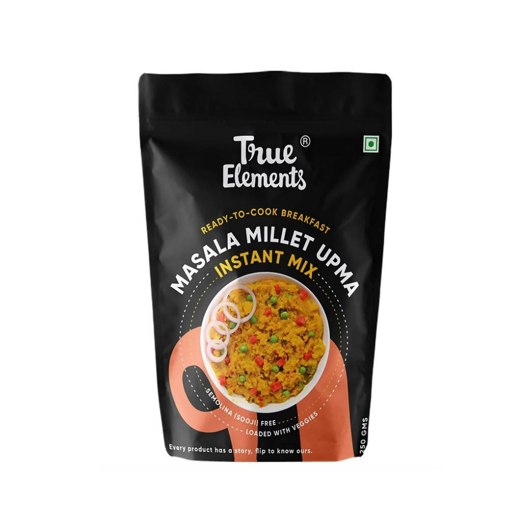 True Elements Masala Millet Upma Instant Mix | Grocsy