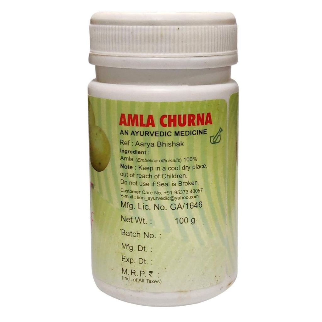 Lion Ayurveda Amla Churna | Grocsy