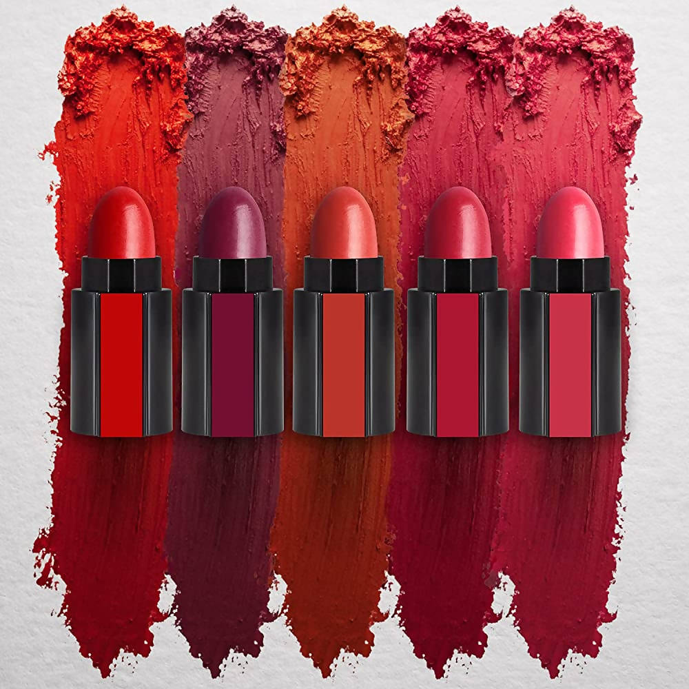 Renee Fab 5 Matte Finish 5 In 1 Lipstick | Grocsy