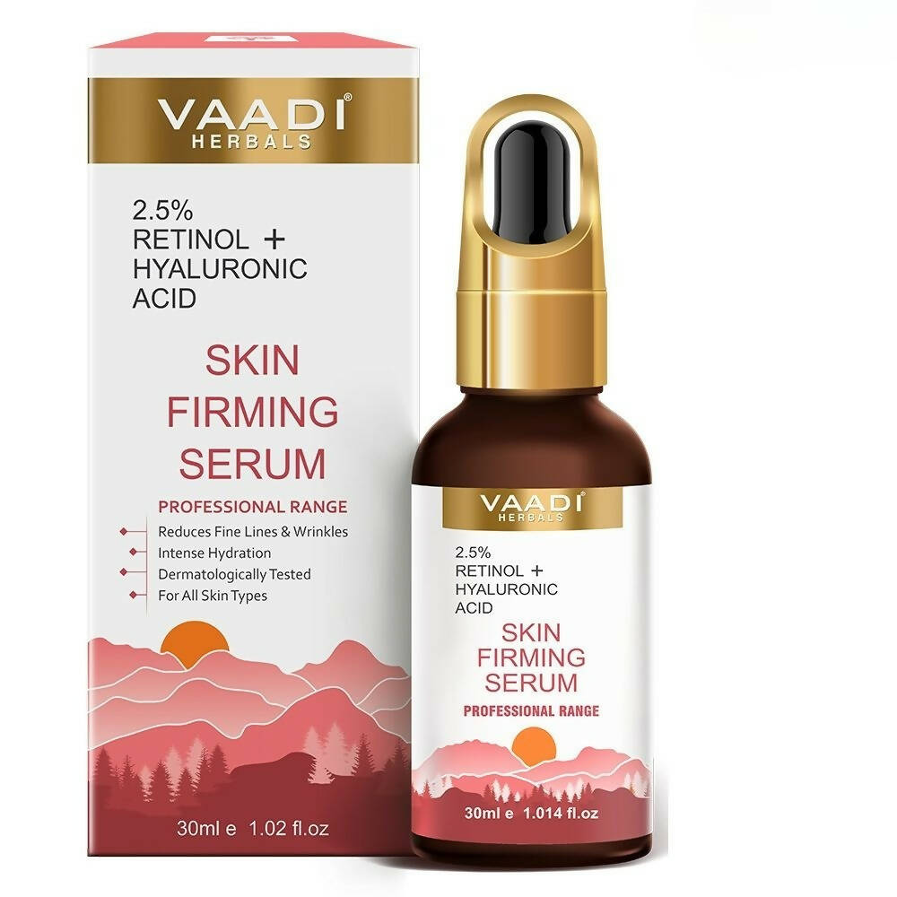 Vaadi Herbals Skin Firming Serum With 2.5% Retinol & Hyaluronic Acid | Grocsy