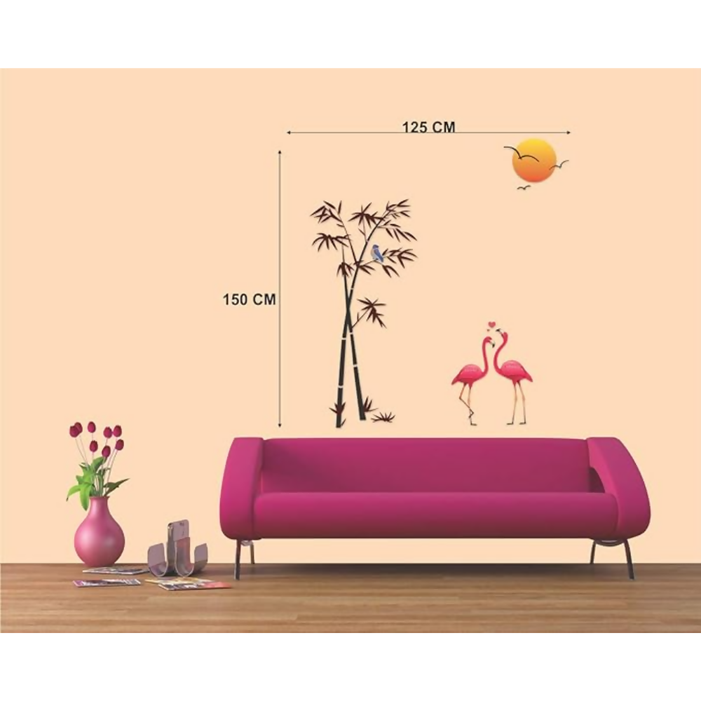 Walltech Combo of 4 Wall Sticker | Grocsy