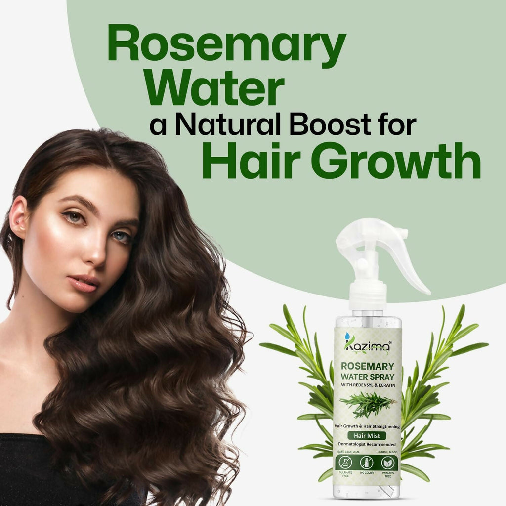 Kazima Rosemary Water For Hair Growth & Healthy Scalp | Grocsy