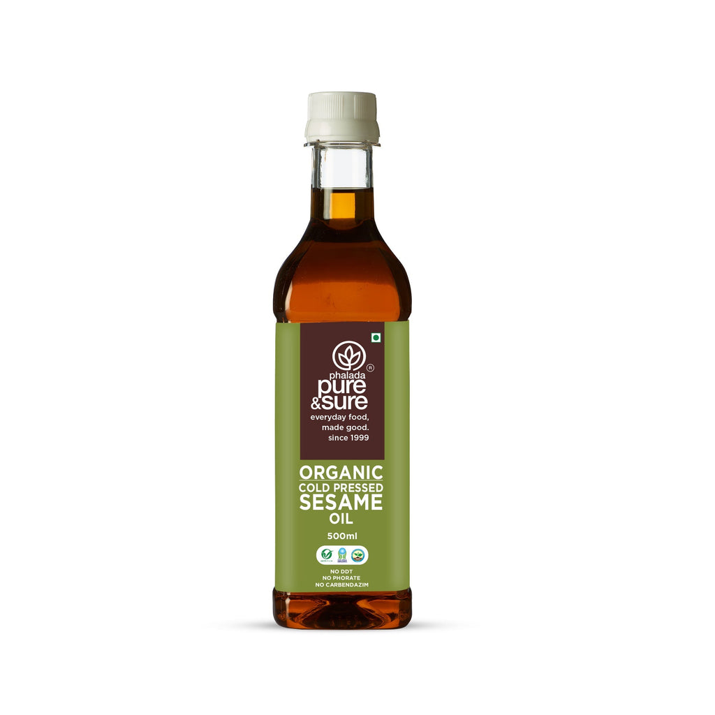 Pure & Sure Organic Sesame Oil | Grocsy