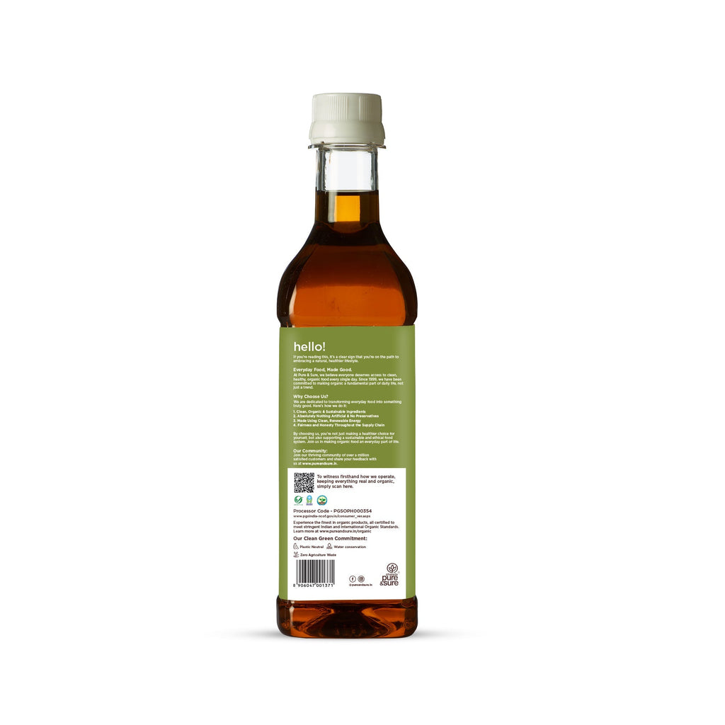 Pure & Sure Organic Sesame Oil | Grocsy