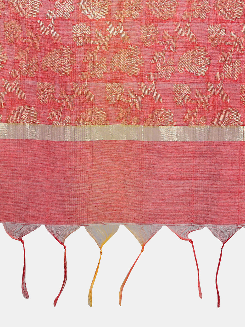 Janasya Gold Poly Silk Solid Set | Grocsy