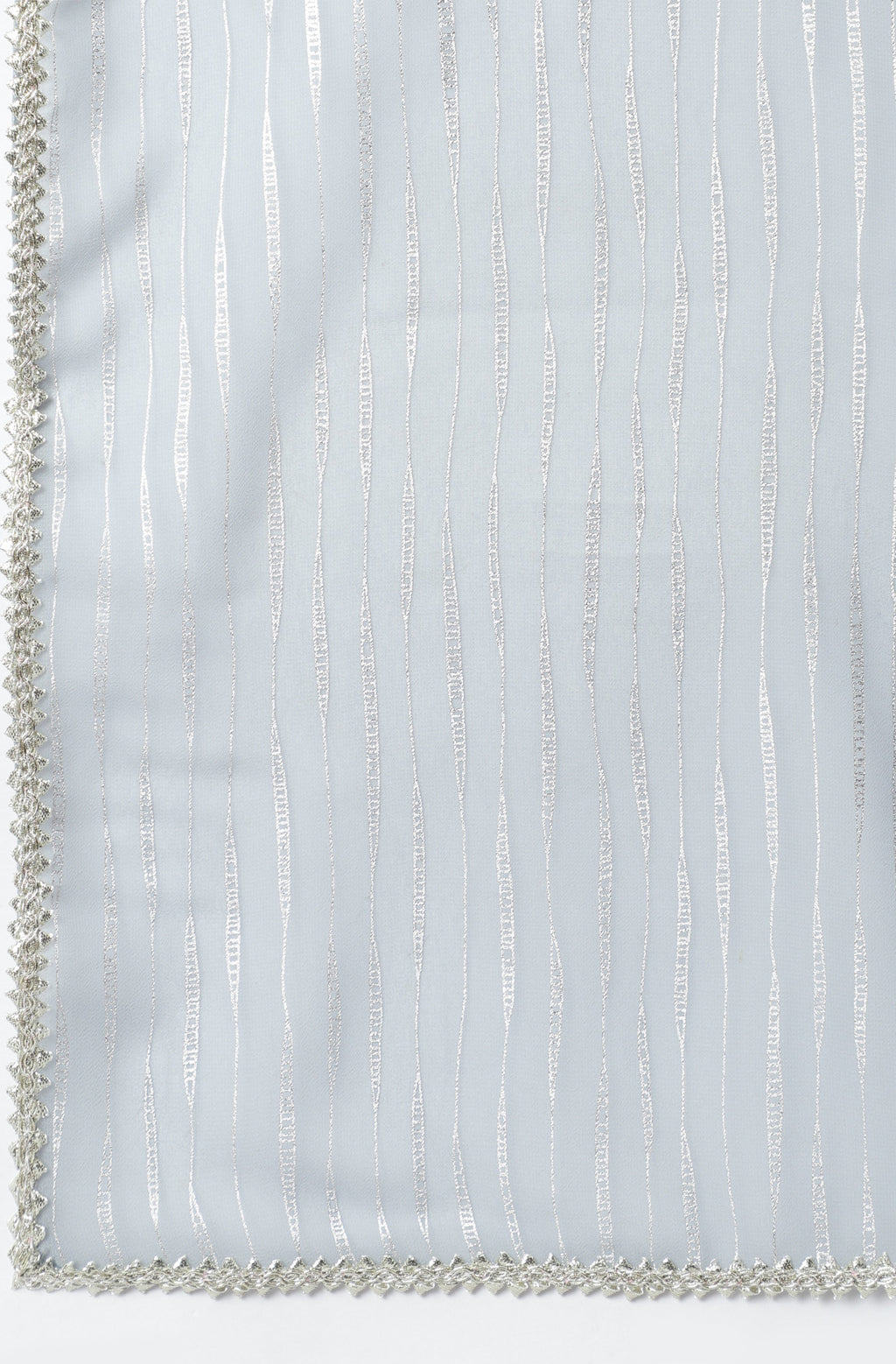 Janasya Women's Grey Poly Georgette Solid Kurta With Dupatta | Grocsy
