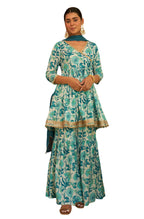 Janasya White Cotton Floral Printed Set | Grocsy