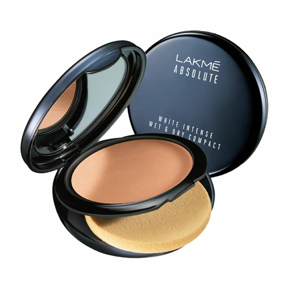 Lakme Absolute White Intense Wet and Dry Compact - Golden Light | Grocsy
