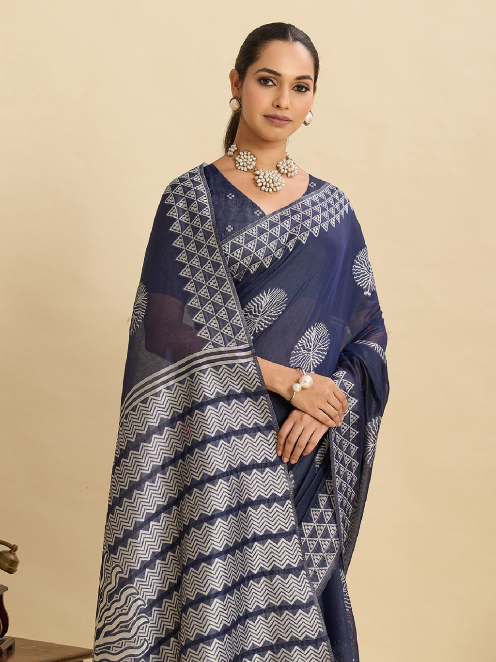 Dwija Fashion Teal Blue Casual Wear Soft Silk Bas Weaving Saree With Unstitched Blouse | Grocsy