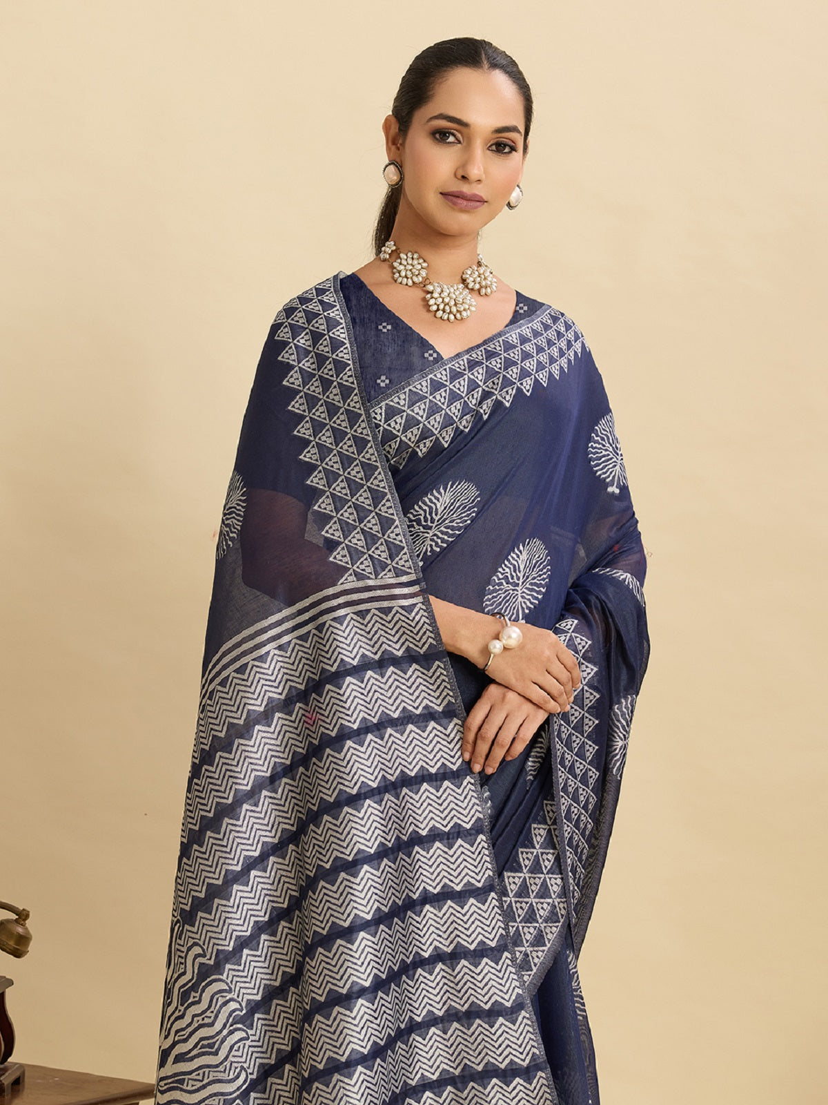Dwija Fashion Teal Blue Casual Wear Soft Silk Bas Weaving Saree With Unstitched Blouse | Grocsy