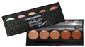 Glamgals Hollywood-U.S.A 5 Color Matte Finish Waterproof Concealer Palette | Grocsy