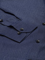Jainish Men's Solid Formal Cotton Shirt ( SF 788Charcoal ) | Grocsy