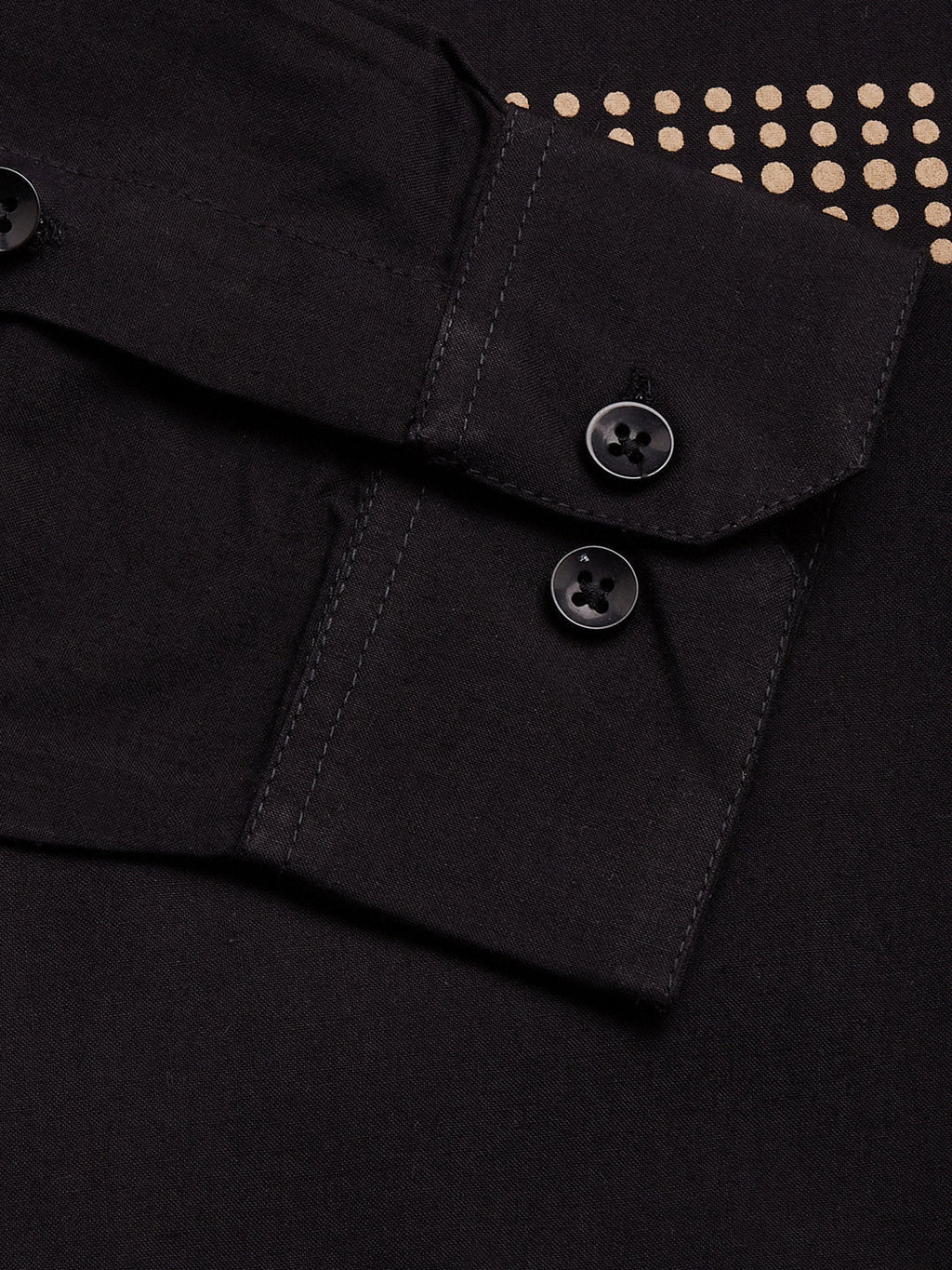Jainish Men's Cotton Printed Formal Shirts ( SF 805Black ) | Grocsy