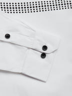 Jainish Men's Cotton Printed Formal Shirts ( SF 805White ) | Grocsy
