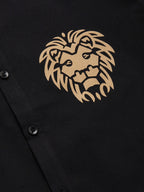 Jainish Men's Cotton Printed Formal Shirts ( SF 806Black ) | Grocsy