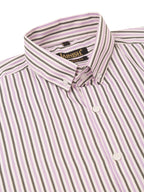 Jainish Men's Cotton Checked Button Down Collar Formal Shirts ( SF 809Light-Purple ) | Grocsy