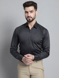 Jainish Men's Cotton Solid Formal Shirt - Olive | Grocsy