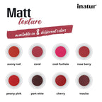 Inatur Lip and Cheek Tint Coral | Grocsy