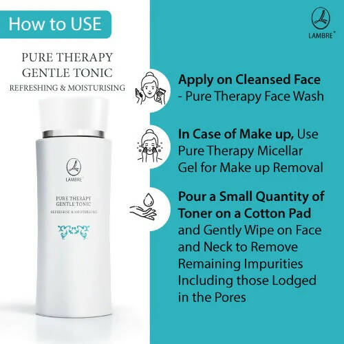 Lambre Pure Therapy Gentle Tonic Refreshing & Moisturizing Toner | Grocsy