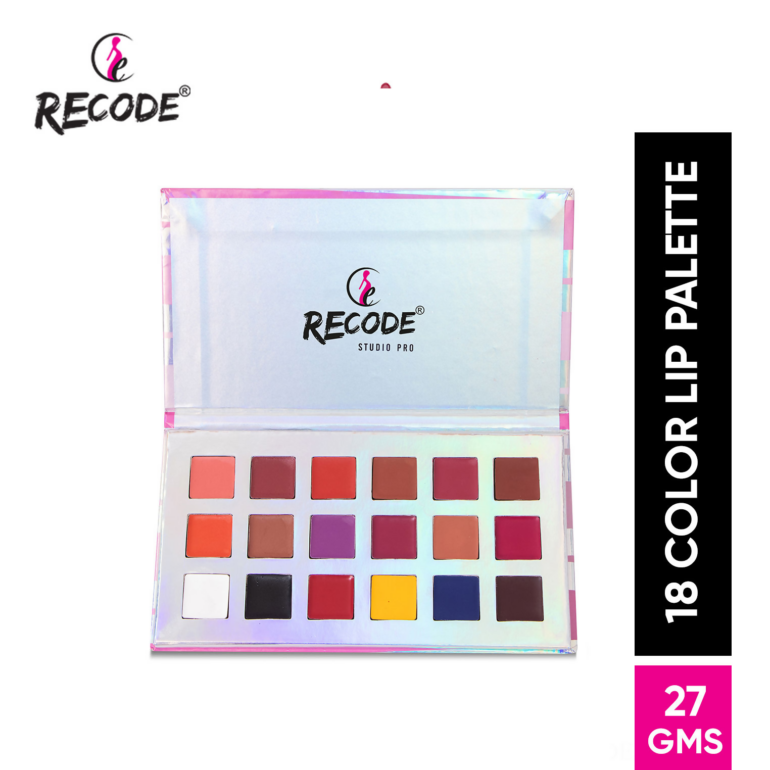 Recode Lip Palette 18 Shades - Multi-Color | Grocsy