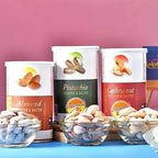 2 Beads Pearl Rakhis & Dry Fruits | Grocsy