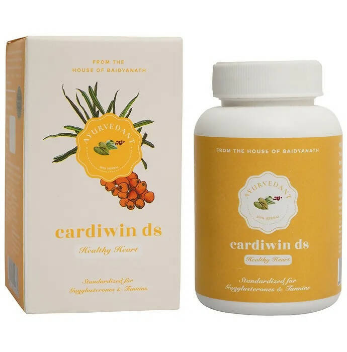 Baidyanath Jhansi Ayurvedant Cardiwin DS Tablets | Grocsy