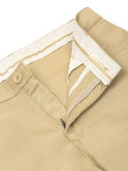 Jainish Men's Casual Cotton Solid Shorts ( SGP 153 Beige ) | Grocsy