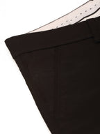 Jainish Men's Casual Cotton Solid Shorts ( SGP 153 Black ) | Grocsy