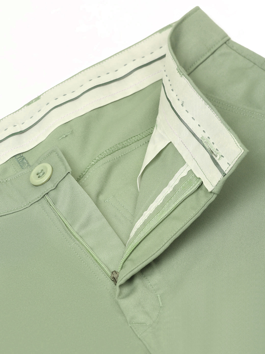 Jainish Men's Casual Cotton Solid Shorts ( SGP 153 Pista-Green ) | Grocsy