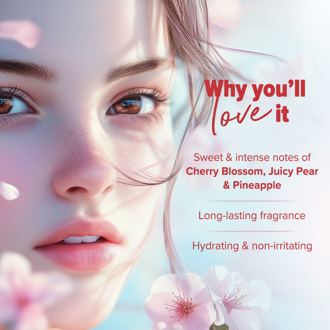 Aqualogica Refresh + Cherry Blossom Bloom Body Mist | Grocsy