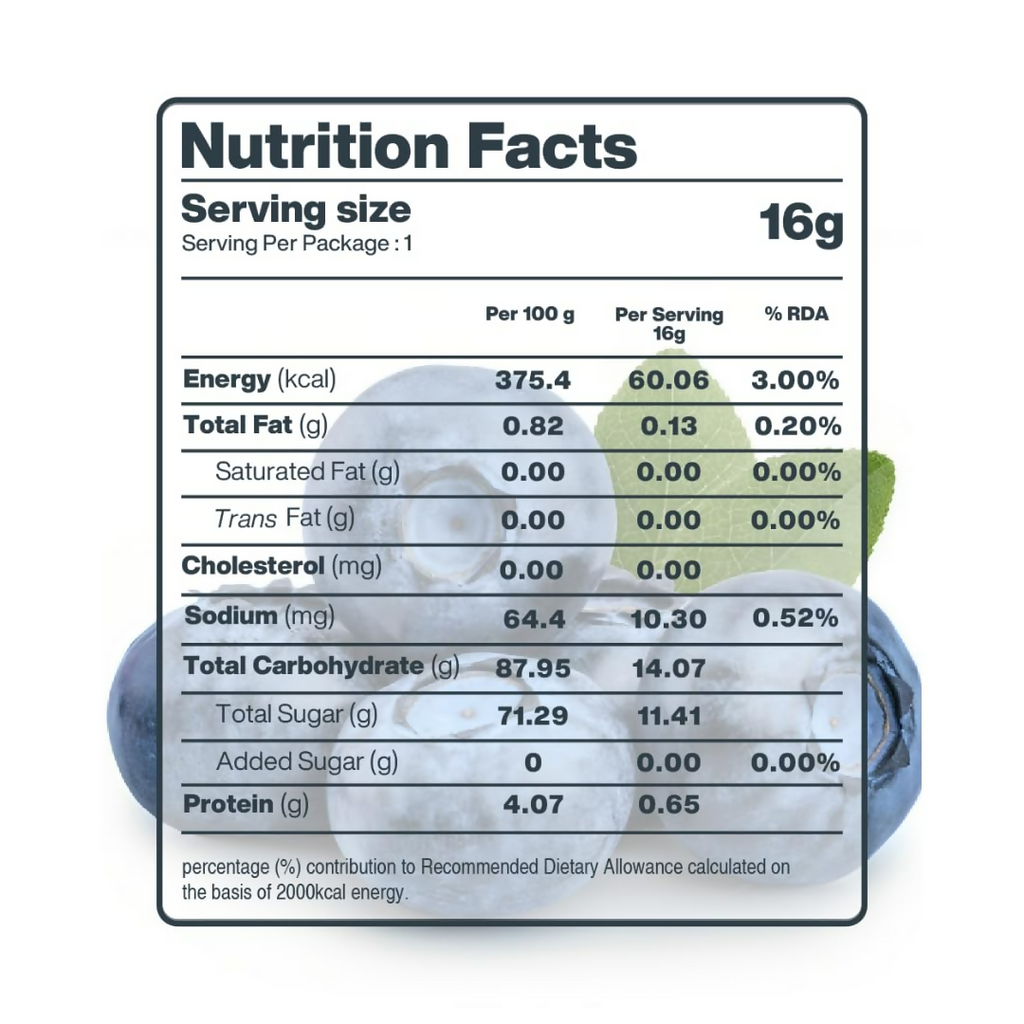 Moon Freeze Dried Blueberry | Grocsy