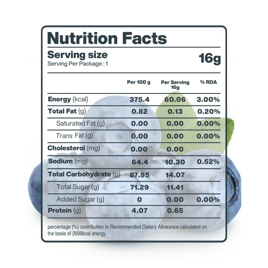 Moon Freeze Dried Blueberry | Grocsy