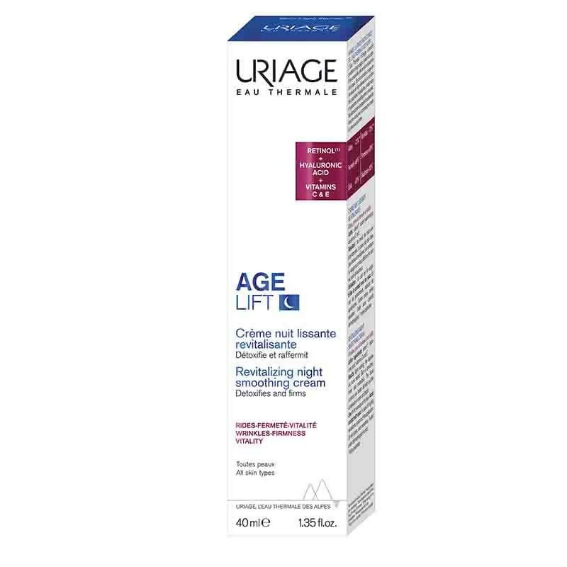 Uriage Age Lift Revitalizing Night Smoothing Cream | Grocsy