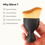 Gleva Foundation Makeup Brush, Flat Kabuki Travel Foundation Brush | Grocsy