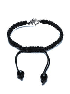 Priyaasi Women Oxidised Silver OM Bracelet - Swadesiicart