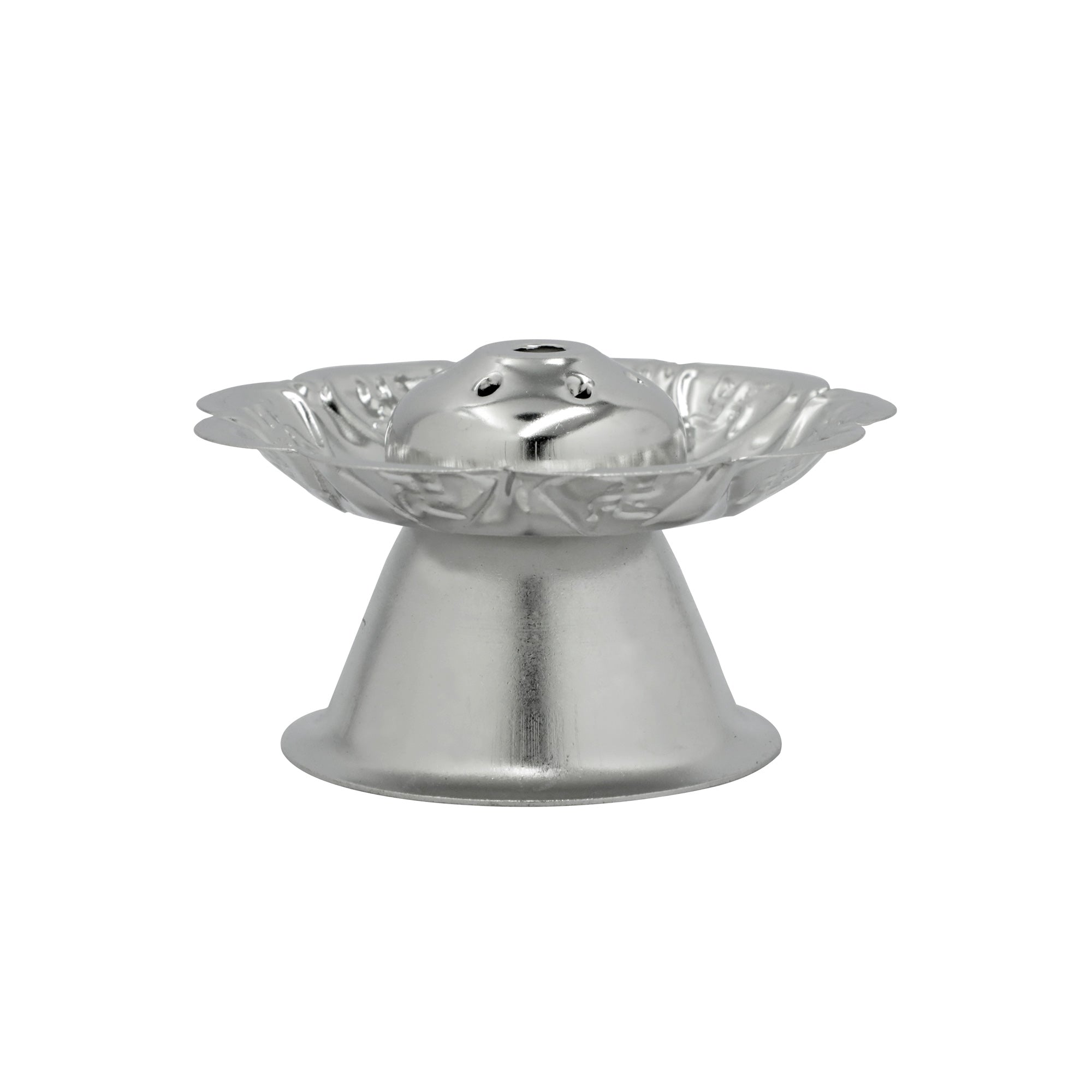 Shubhkart Nitya Steel Pushpa Incense Stand | Grocsy