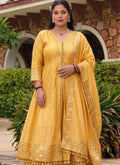 Vegaa Fashion Light-Yellow Gota Cotton Silk Palazzo Suit | Grocsy