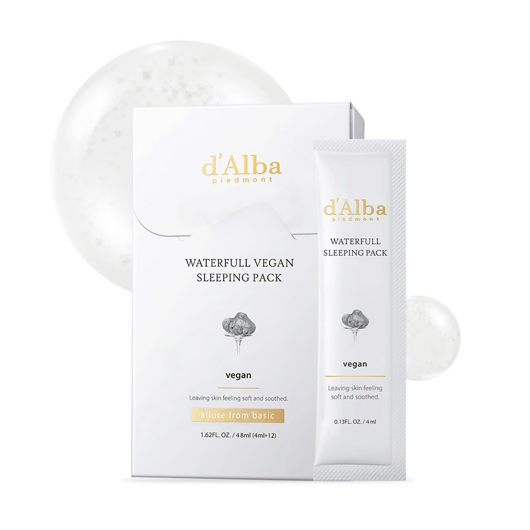 d'Alba Piedmont Italian White Truffle Waterfull Vegan Sleeping Pack | Grocsy