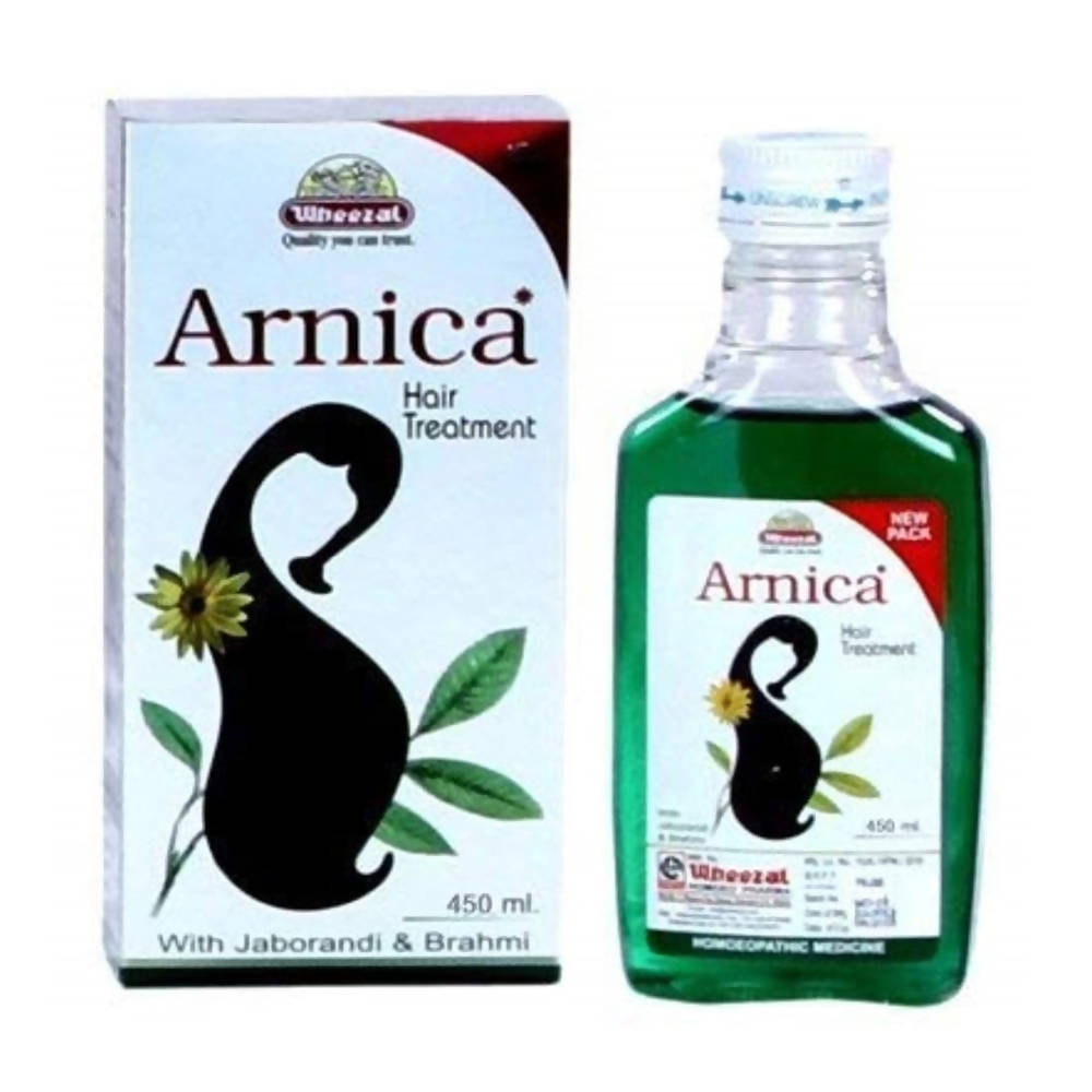 Wheezal Arnica hair Treatment with Jaborandi & Brahmi | Grocsy