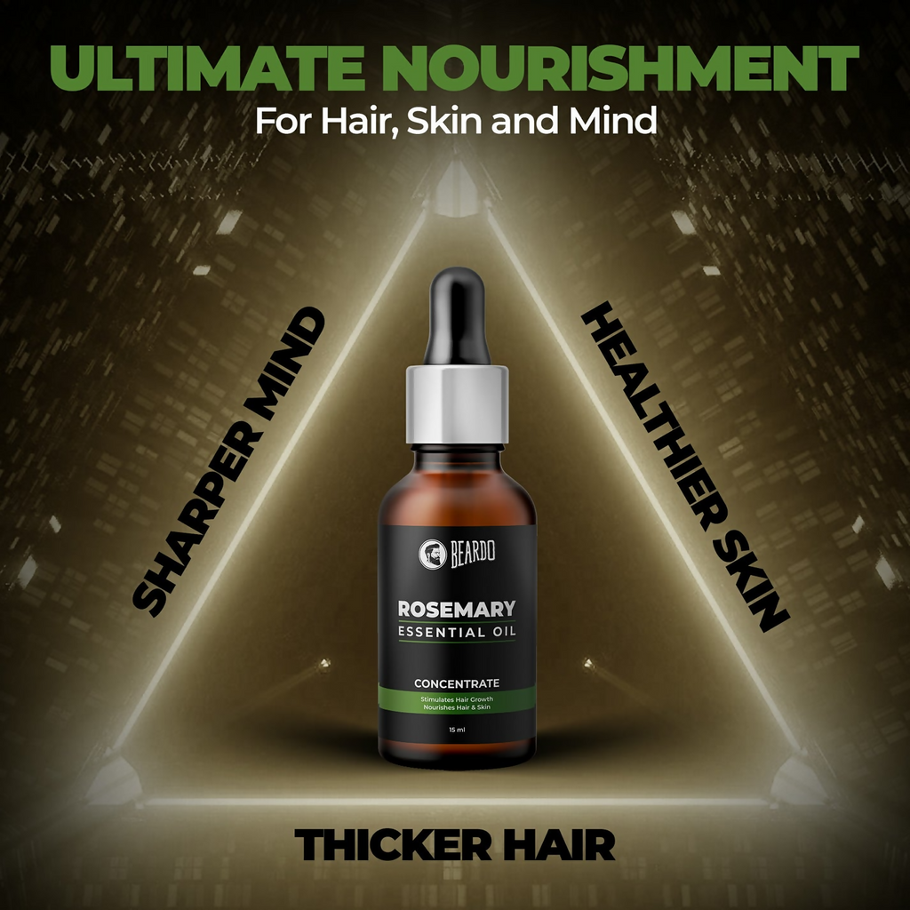 Beardo Rosemary Essential Oil | Grocsy