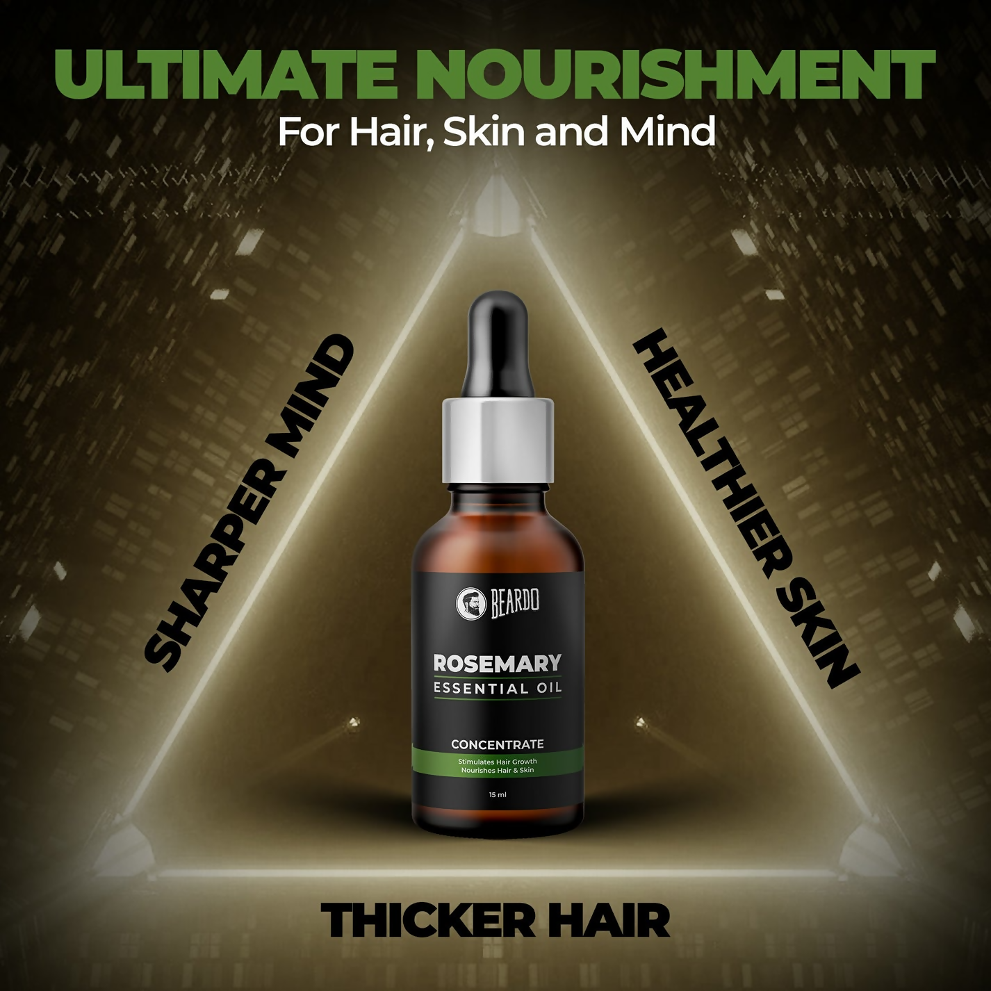 Beardo Rosemary Essential Oil | Grocsy