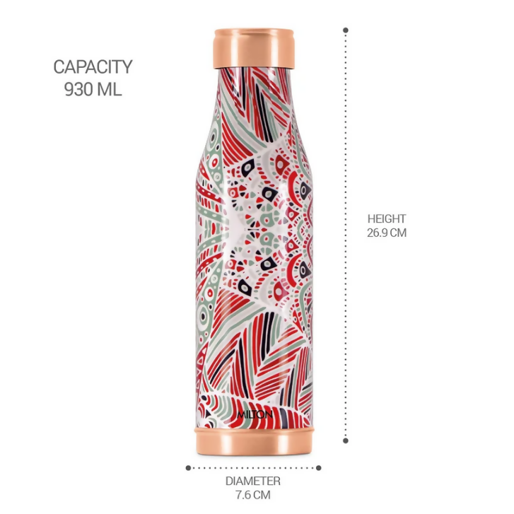 Milton Copper Charge Design Bottle | Grocsy