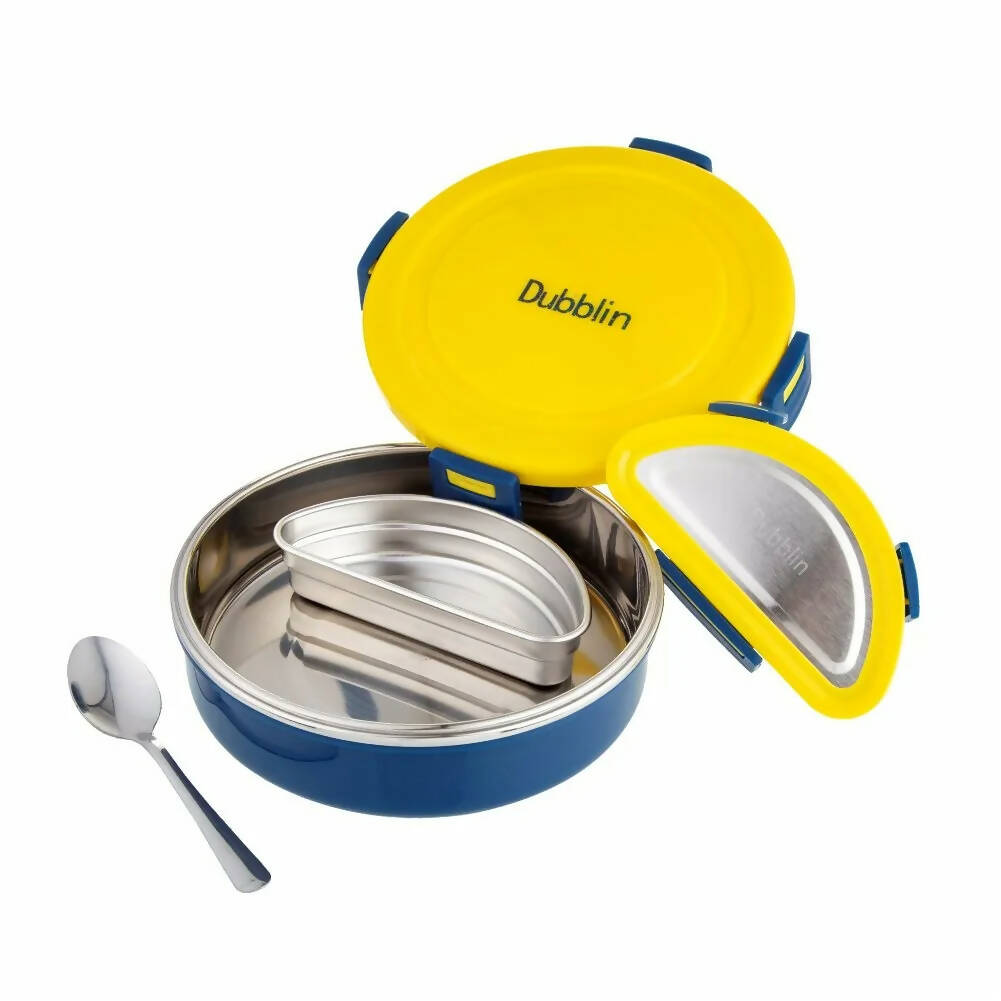 Dubblin Mint Stainless Steel Lunch Box | Grocsy