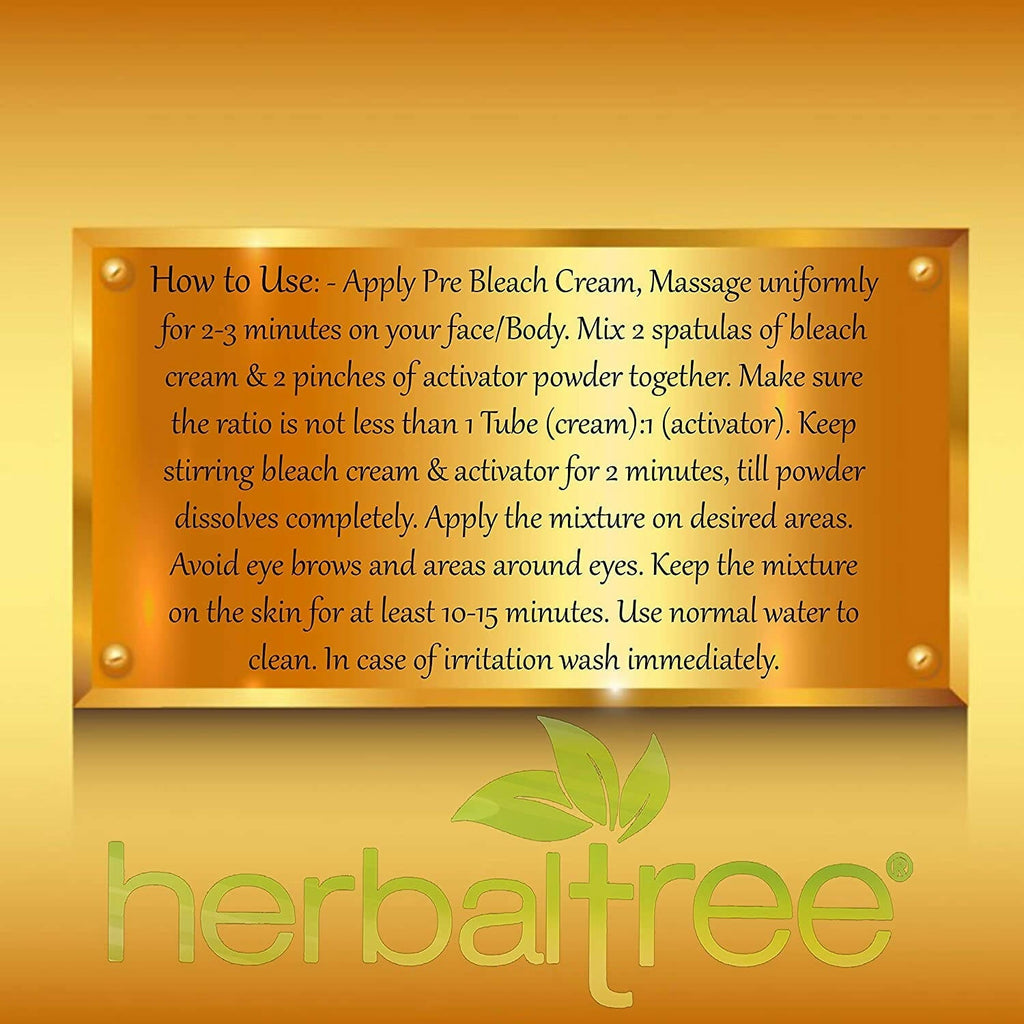 Herbal Tree 24 Carat Gold Bleach Cream | Grocsy