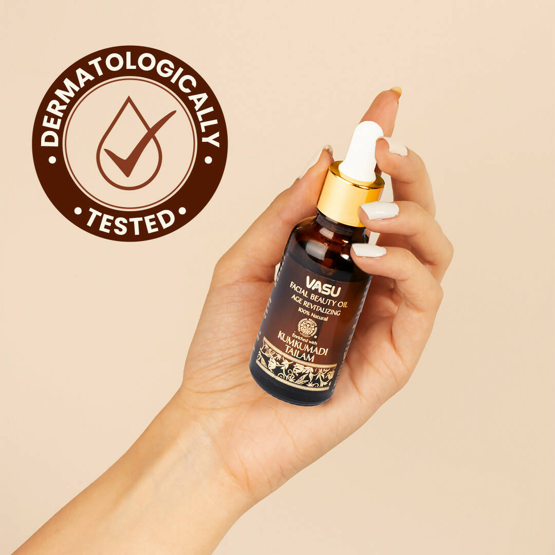 Vasu Healthcare Facial Beauty Oil | Grocsy