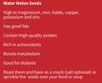 Nature's Velvet Raw Premium Watermelon Seeds | Grocsy