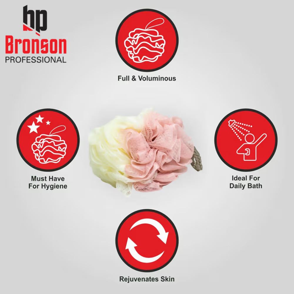 Bronson Professional Premium Bath Sponge Loofah Big Round | Grocsy
